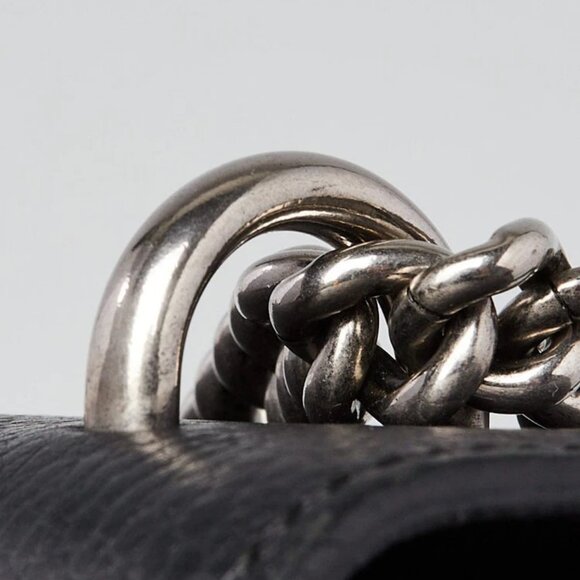 Gucci Black Leather Dionysus Small Shoulder Bag - Picture 9 of 12